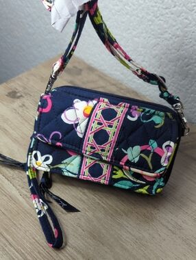 Vera Bradley All In One Crossbody Wallet Purse